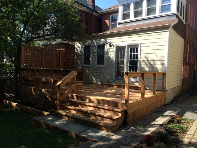 Deck Sanding and Staining