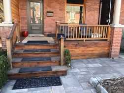 lovely cedar deck project