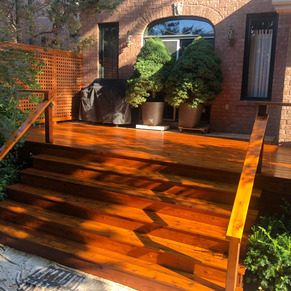 Cedar Deck Refinishing