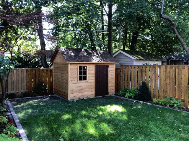 Shed and Deck Staining