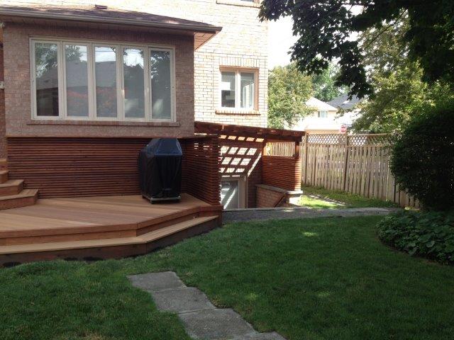 stain cedar