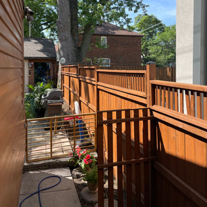 Cedar Fence Restoration