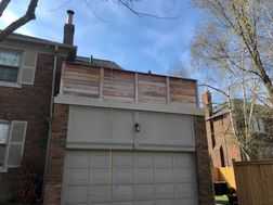 sanding old wood siding