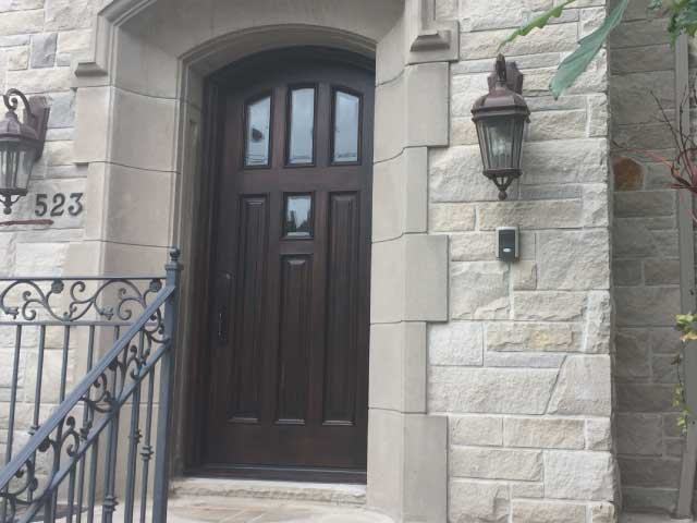 Front Door Staining