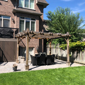 Cedar Pergola and Shed Complete Restoration