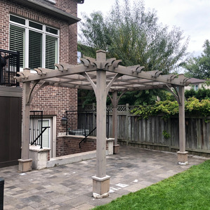 Cedar Pergola and Shed Complete Restoration