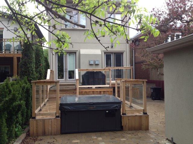 North Toronto Deck staining and repairs