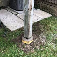 PT deck repairs