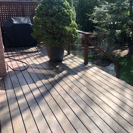 Cedar Deck Refinishing