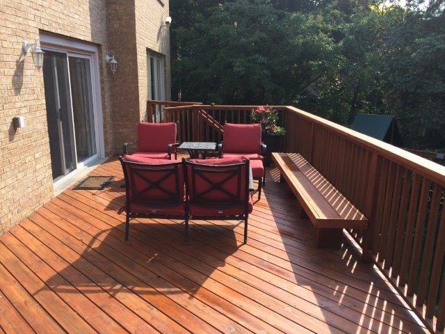 Semi-transparent deck stain