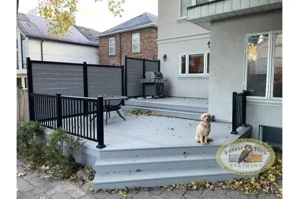 New PVC Deck Installation